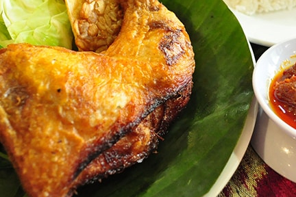 ayam penyet